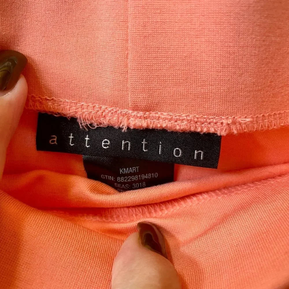 PEACH PENCIL SKIRT SIZE XXL BY ATTENTION